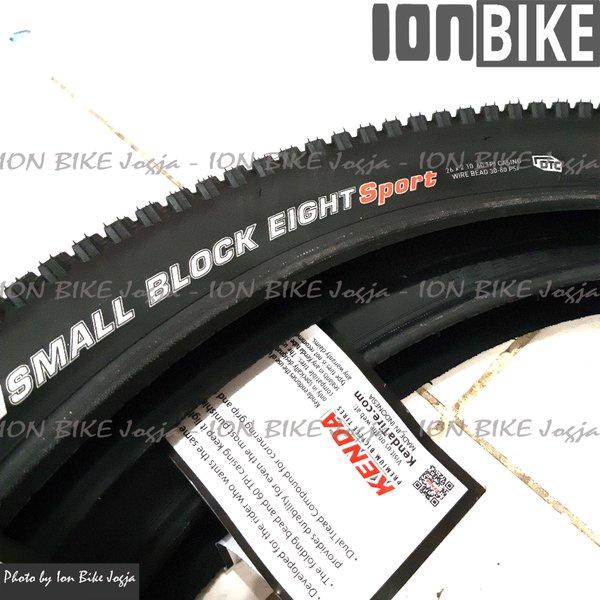 Ban Luar Kenda Small Block Eight 26 x 2.10 Sepeda MTB 26x2.10 Ringan 60TPI 60 Tpi 26 x 210 Sepeda Gu