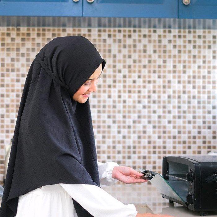Hamida Bergo hijab instan airflow. Cantik paripurna bersama Hamida by Majida Muslim