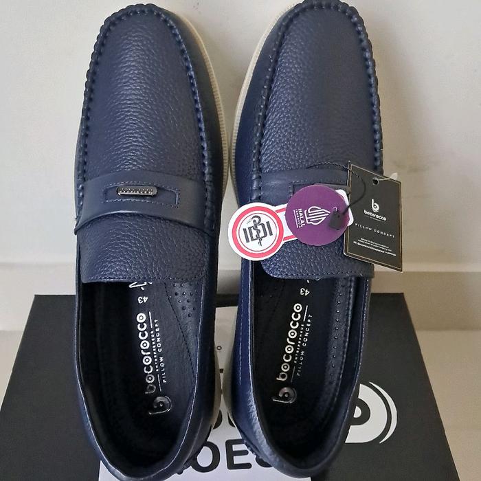 Sepatu Bocorocco type U Barca 15 Navy size 43 (ori new 100%)