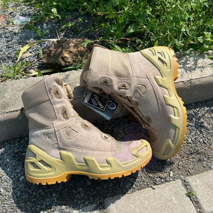 SEPATU WR RANGER CREAM / SEPATU PDL CREAM TALI PUTAR