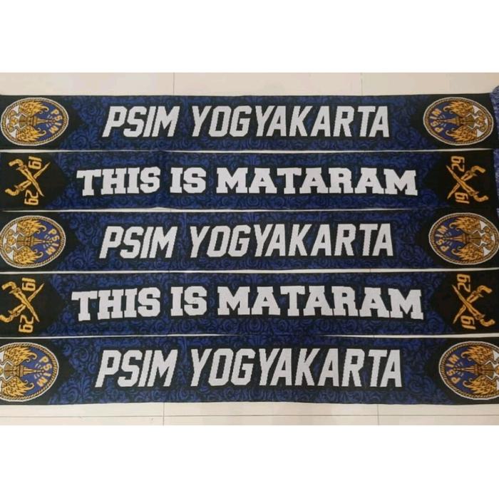 Syal Rajut PSIM Yogyakarta - This Is Mataram