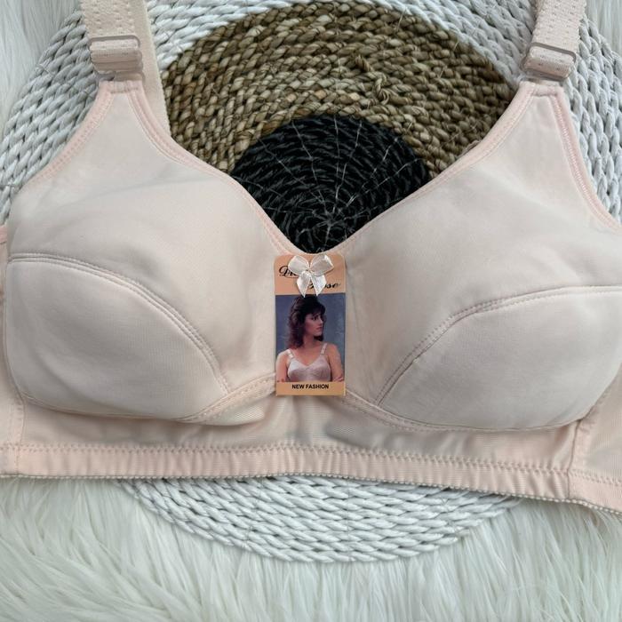 Terlaris- Bra Dianarose Bh Diana Bukan Asli Tanpa Kawat Tanpa Busa Ukuran Super Jumbo 42 44 46 Kaita