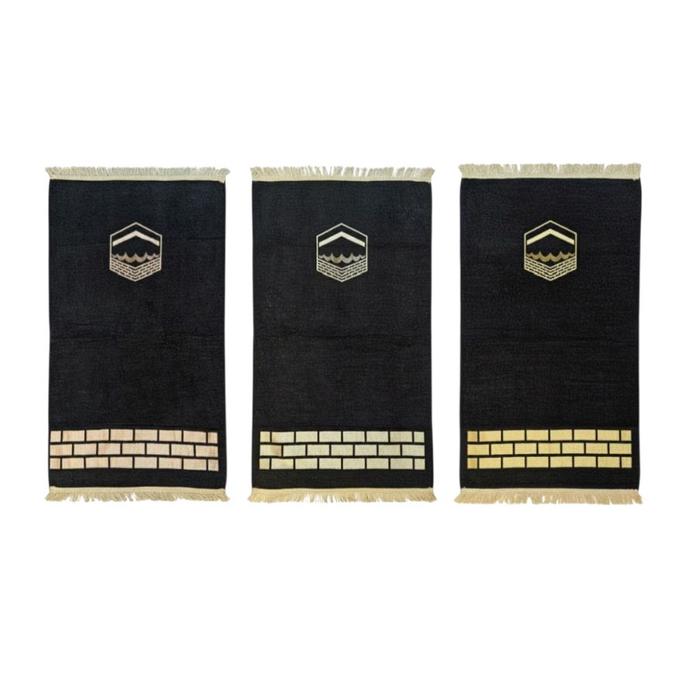 Al Jannah Sajadah Premium Made in Turki 1 Bal Isi 200 Pcs Bahan Rajut Tenun Rumbai Kepang Ukuran 56 