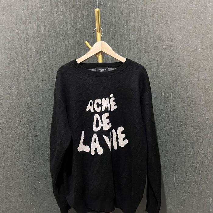 Acme De La Vie 21 Black Sweater | size: xl-xxl