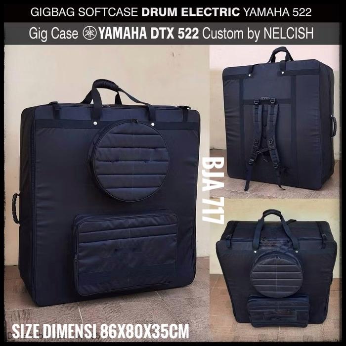 SOFTCASE GIGBAG DRUM ELEKTRIK YAMAHA DRUMPAD /TAS GIGBAG DRUM ELEKTRIK