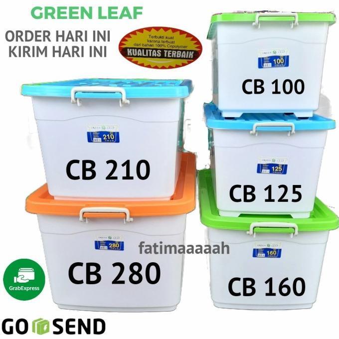 (Cooger) Green Leaf - Container Box Besar Super Jumbo
