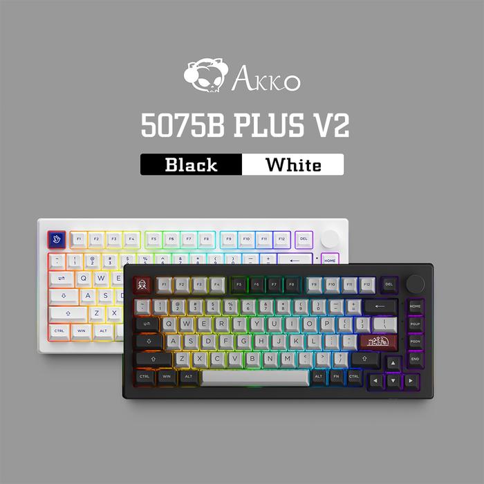 Akko 5075B Plus V2 75% Hot Swappable Multi-Modes RGB Mechanical
