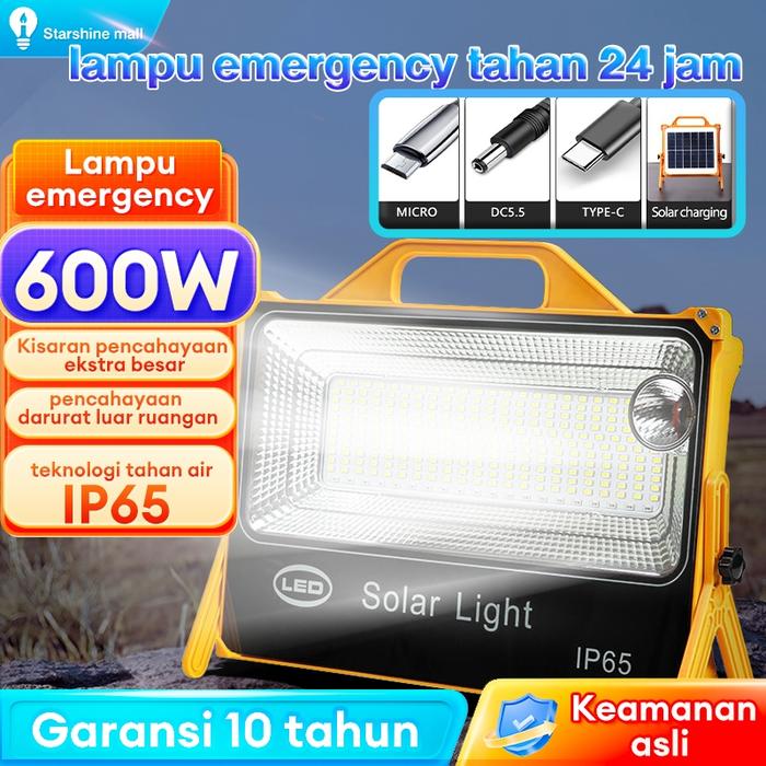 Lampu Emergency Tahan 24 Jam【Garansi 10 tahun】 600W Lampu Emergency Mitsuyama Lampu Emergency Led Ta
