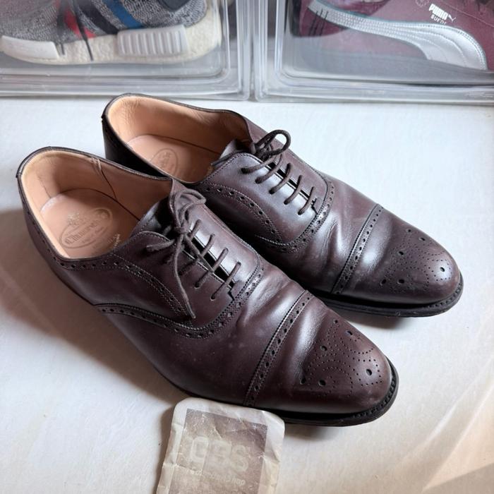 Church’s Mens Consul Oxford Shoes Brown Sepatu Formal