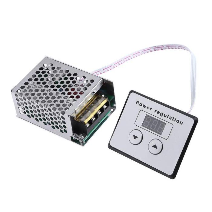 4000W 220V AC SCR Voltage Regulator Dimmer Electric Motor Speed
