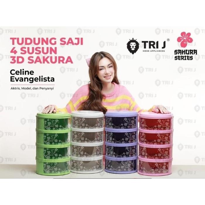 SIAPKIRIM Rak Sayur 4 Susun Tudung Saji 4 Susun Tempat Penyimpanan Sayur 4 Susun READY STOCK