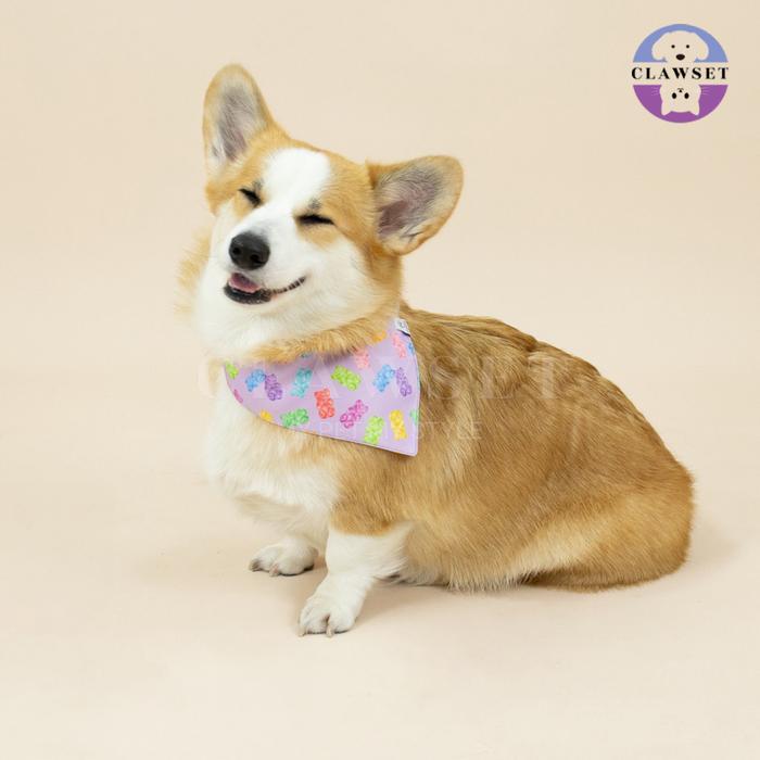 Clawset - Pet Scarf (Syal) - Im So Hungry - Gummy Bear ple (Ungu)
