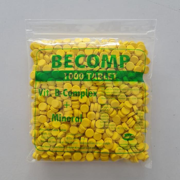 VITOP Ayam vitamin setengah doping (1 strip/ 10 kaplet)