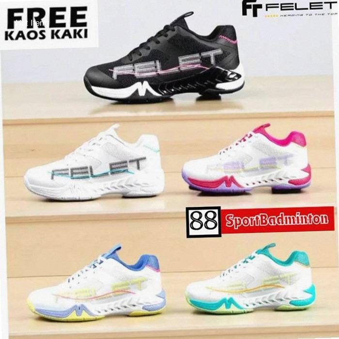 FELET LUMORA Badminton Shoes - Sepatu Badminton Original Felet | best seller