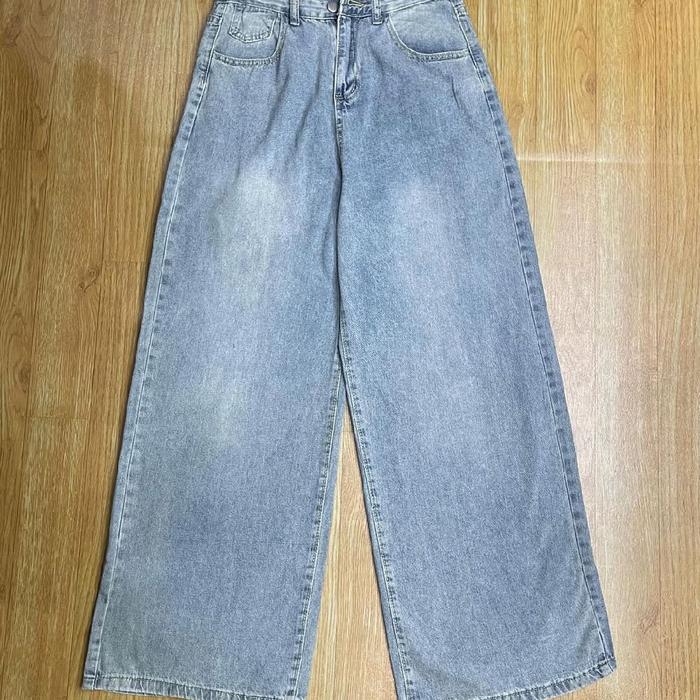 kulot jeans MISS LORA kode 9243  Warna lightblue wanita
