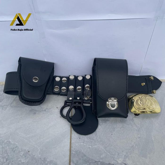 kopel sabuk satpam security full set lengkap 1 set