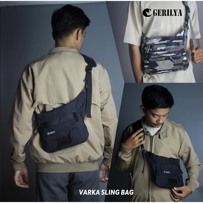 Tas selempang pria tactical Army Varka Gerilya tas slempang pria wanita varka Gerilya