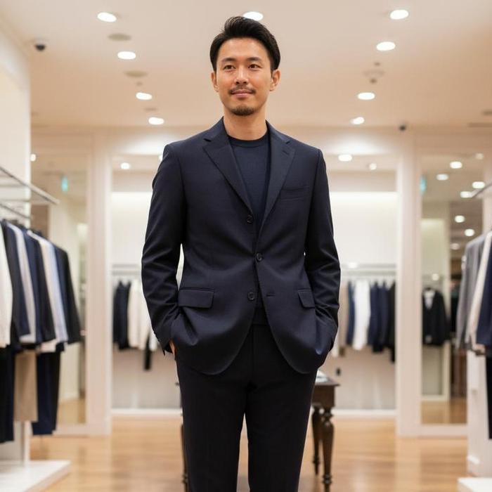 Baju Jas Pierre Balmain Paris Vintage with Goldentex Super 150's Wool Blazer Pria