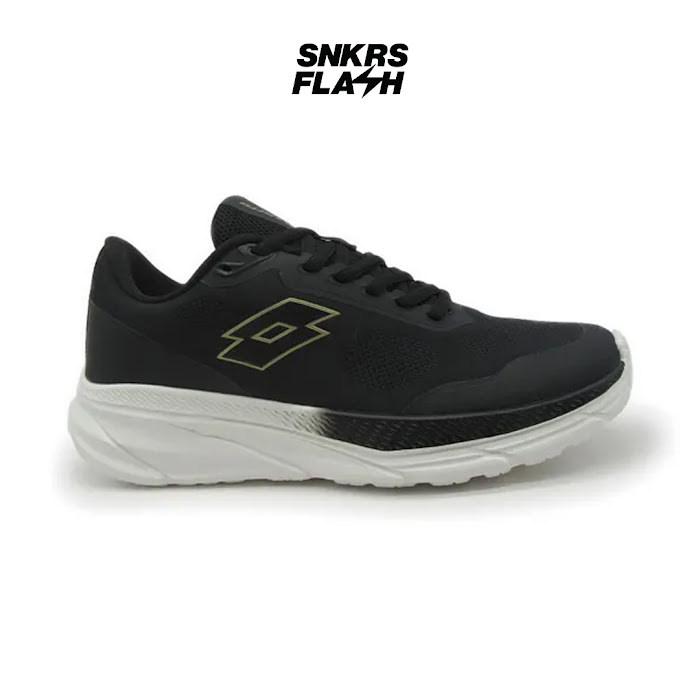 Sepatu Lari Pria LOTTO FLORES BLACK - RU250726B