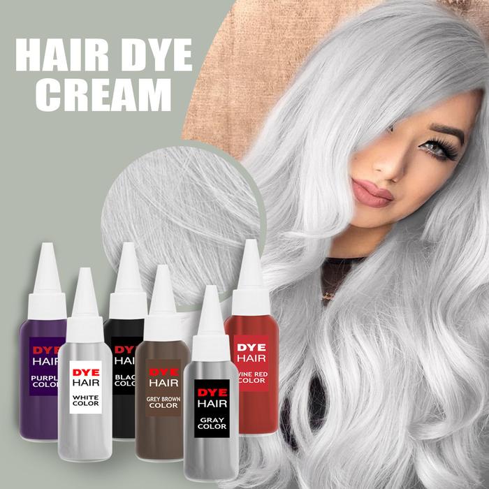 Hair Dye Plant Pure Home Dyeing Hair Hair Dye Granny Grey Hair Color