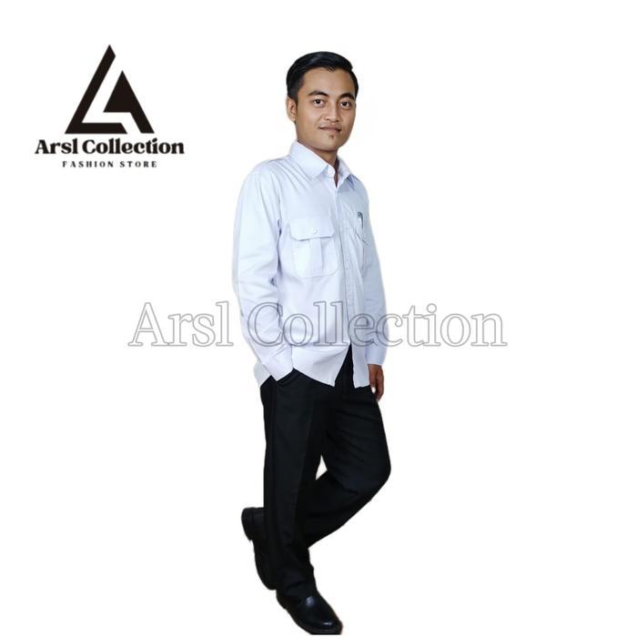 Seragam Pns Pemda Terkini: Atasan Putih & Bawahan Hitam  - Lengan Pendek Dan Panjang- Gaya Formal & 