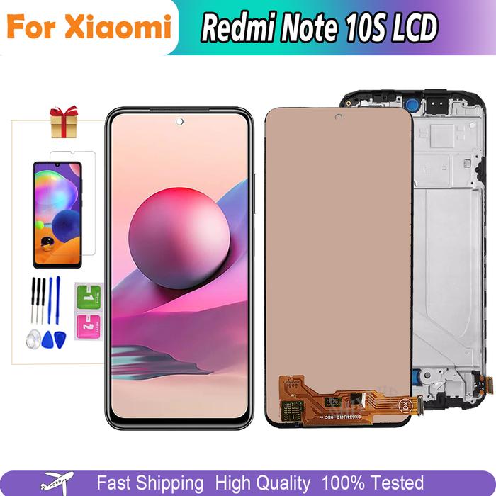 For Xiaomi Redmi Note 10S LCD Display Screen Touch Digitizer Note 10S