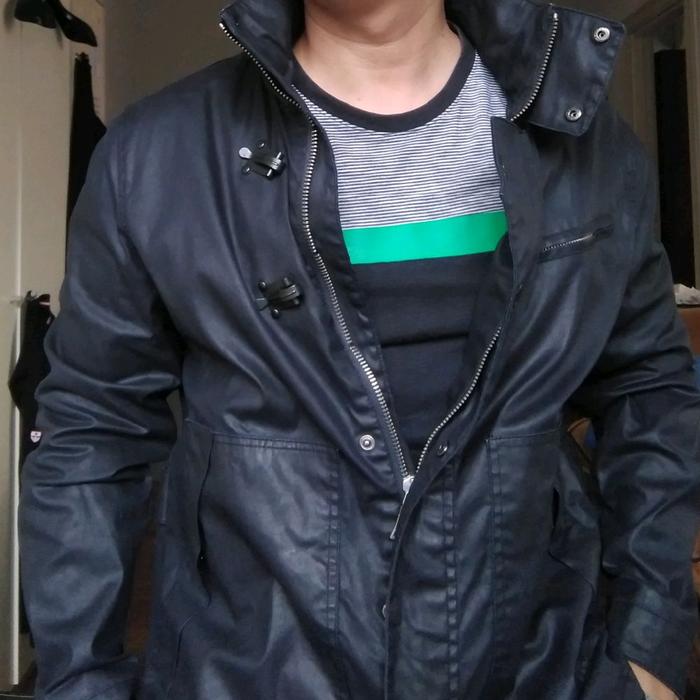 jaket hujan jas hujan Nautica original