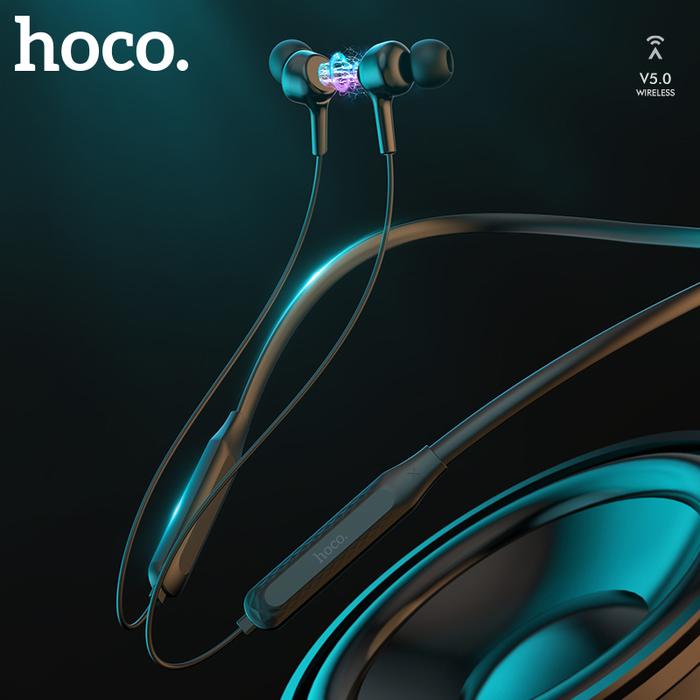 HOCO Sport Bluetooth Earphone Nirkabel Headphone Mikrofon Stereo