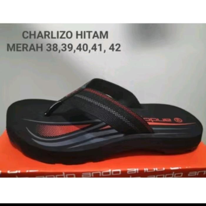 Ando CHARLIZO (P) Sandal Jepit Pria Original Ando