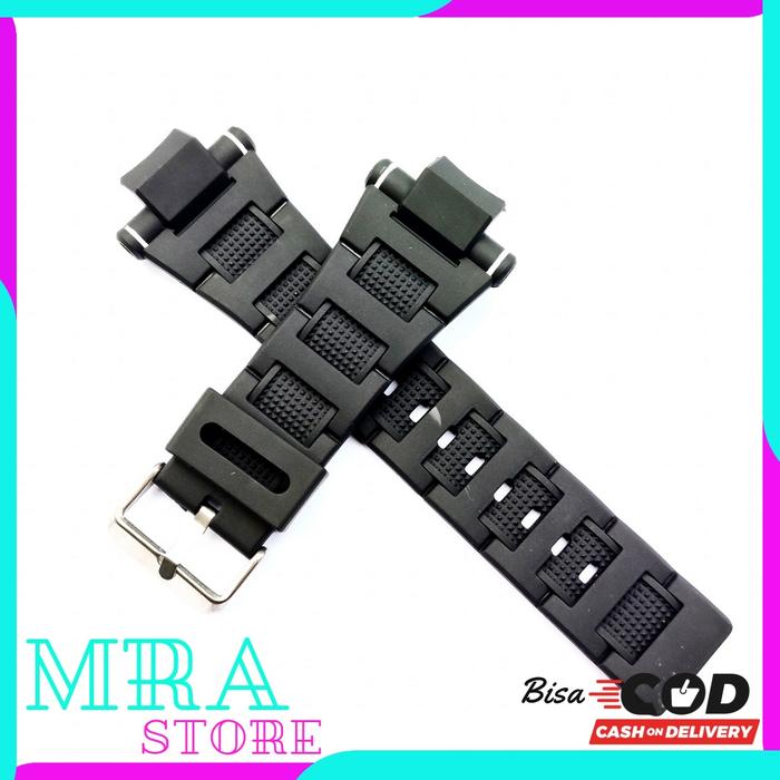 Tali Jam Tangan GShock WR20BAR Rubber Strap Tali Jam Wr20 Bar