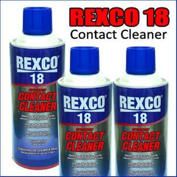 REXCO 18 CONTACT CLEANER (220ML, 500ML)PEMBERSIH KOMPONEN ELECTRONIK