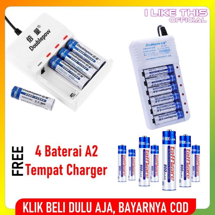 Paket Baterai Charge - Cas - Casan - Plus Charger Baterai A2 AA - A3 A