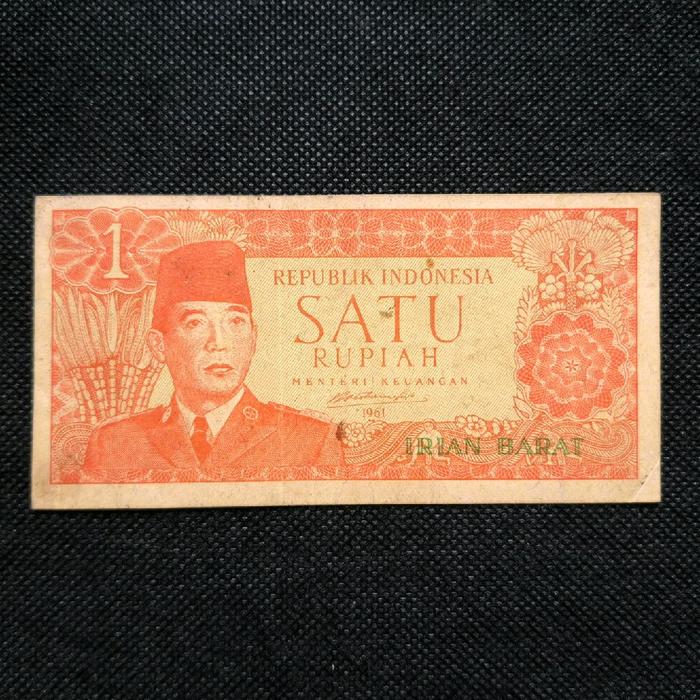 Uang Kuno 1 Rupiah Soekarno Irian Barat (IRBA) Tahun 1961 - IBO 042487