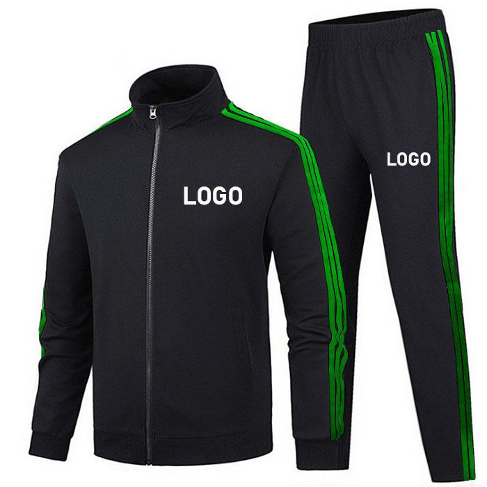 Setelan Olahraga Jaket Celana Pria Wanita Oversize (M - 6XL) 1 Set Stelan Training Unisex