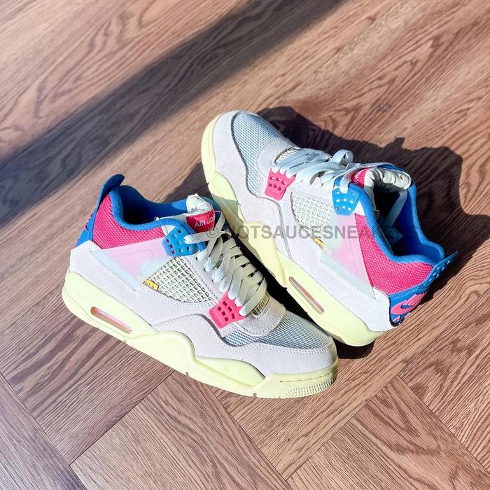 Jordan 4 Retro Union Guava Ice - 100% Original Guaranteed