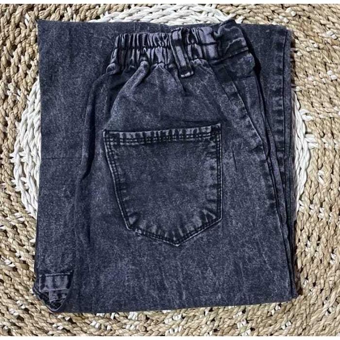 STYLE AVUBBY AF HIGWAITSHIGH WAIST KULOT JEANS WANITA ASLI JEANS TEBAL