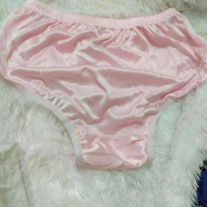 6 Pcs CD Satin / Celana Dalam Wanita Perempuan Licin | HOT