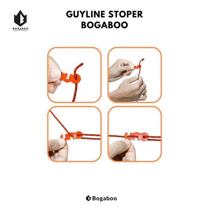 Eiger - Guyline tenda BOGABOO  - stoper tenda bogaboo -  guyline tenda DOME