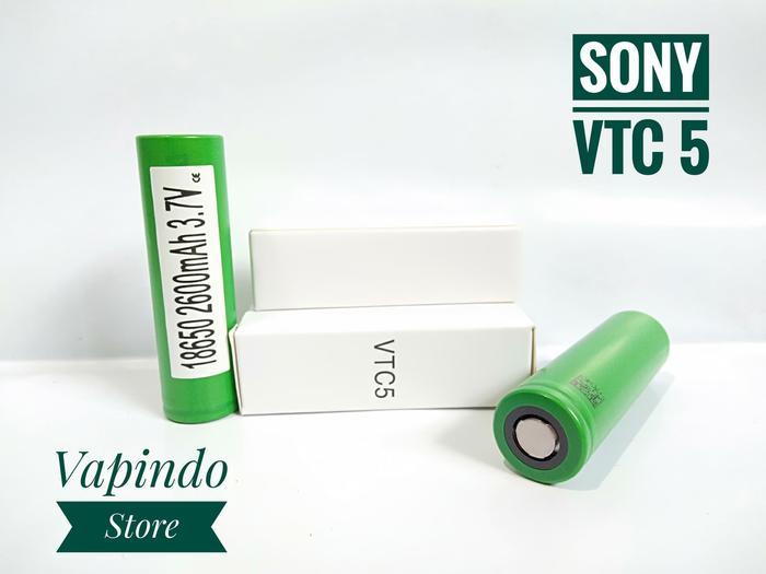 Battery / Baterai / Batere Sony VTC 5 18650 2600 MaH 30A IMR Authentic