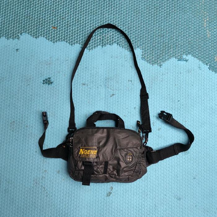 Waistbag/Tas Pinggang/Slingbag/Tas Harian Daily/Tas Pria Cowok/Tas Hp Hape Second Brand N'GENE