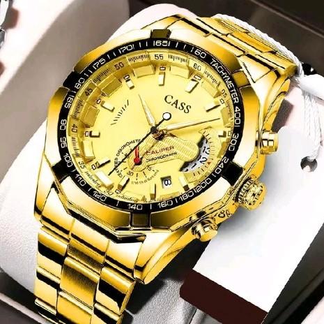 Jam Tangan Pria Keren Bercahaya Kalender Otomatis Mekanik Tahan Air - Murah
