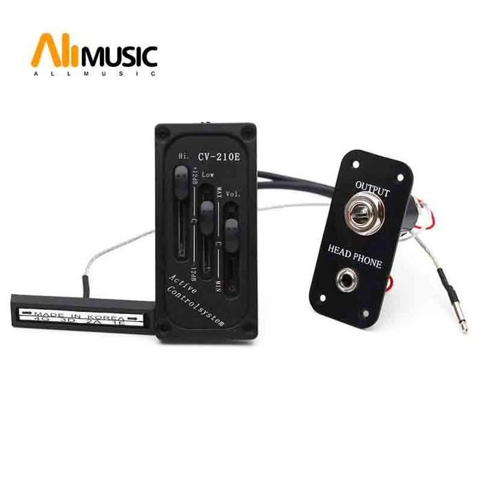 Electric Violin Fiddle Pickup Adjustable Bridge Saddle Pickup Piezo