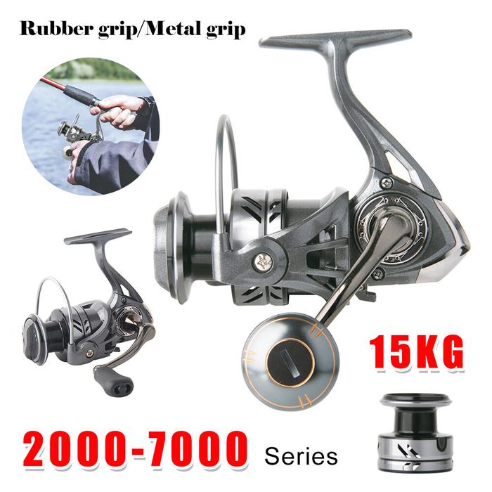 [Bebas Ongkos Kirim] Rol Gulung DC2000-7000 Reel Pancing 15KG Max