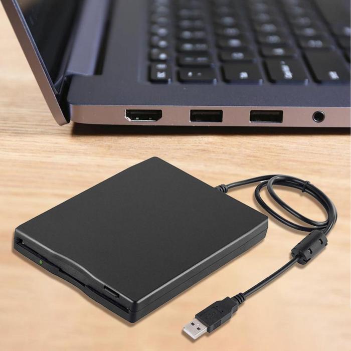 Floppy Disk Berguna Ringan 3.5 Inci USB Floppy Drive