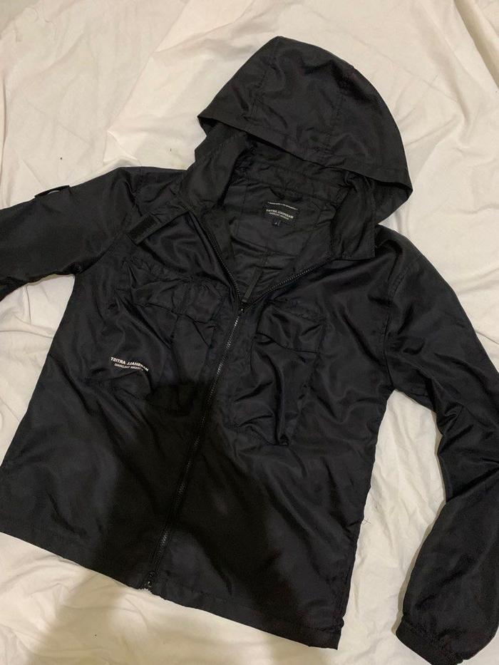 Marshall Artist Detachable Hooded Overshirt Black [FULL TAG]