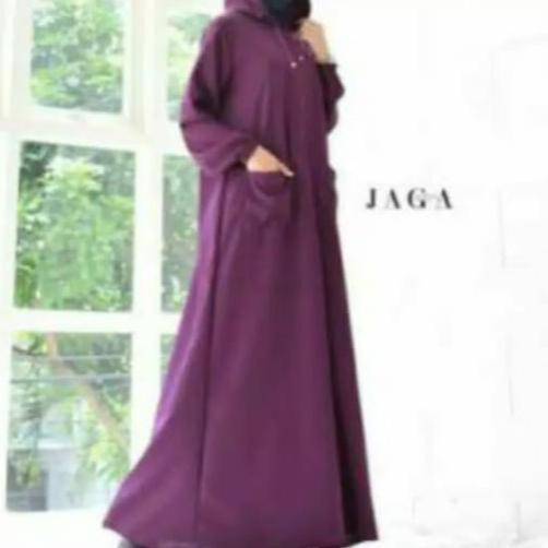 Apd Hoodie Model Gamis Bahan Parasut Mayer Premium Import Promo