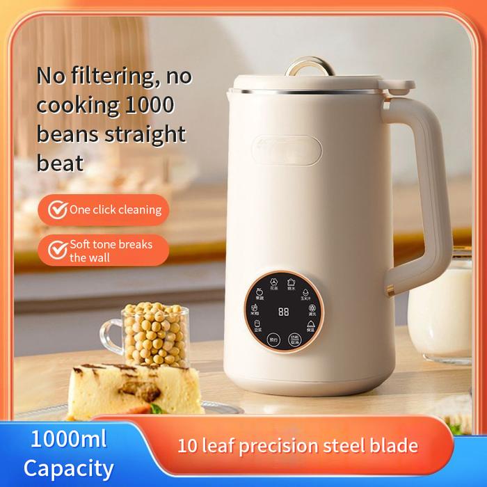 1L Soya Milk Machine Electric Wall Breaking Machine Soybean Milk