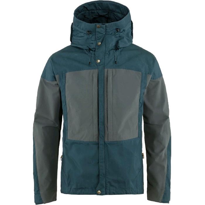 FJALLRAVEN KEB JACKET MEN'S MOUNTAIN BLUE BASALT JAKET HIKING TREKKING TRAVELING ORIGINAL