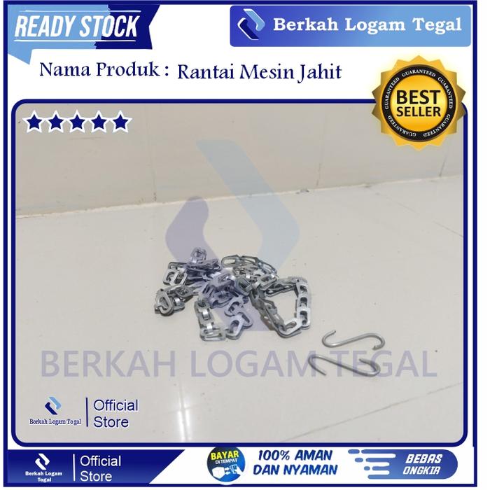 Rantai Rante Pedal Injakan Mesin Jahit Obras Industri Grosir