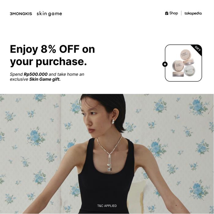 3Mongkis - Gift With Purchase GWP SKIN GAME
